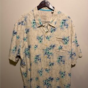 NWT Vintage Tommy Bahama men’s Hawaiian shirt size XXL 100% silk